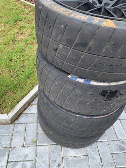 Závodní Slicky Michellin + disky 225/40 r18 - 2