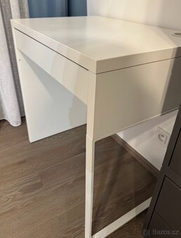 IKEA MICKE Psací stůl, bílá, 73x50 cm - 2