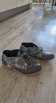 Kotníčkové boty Distanc, světle modré - 2