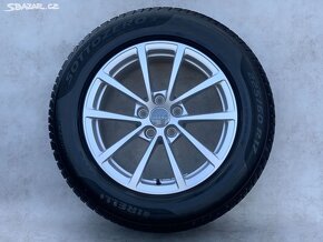 Originální kola AUDI A6 5x112 R17 ZIMNÍ PNEU č.H17 - 2