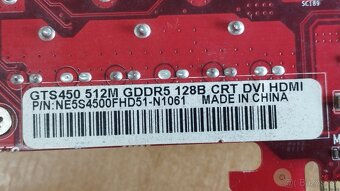 Gainward Geforce GTS 450 512MB - 2