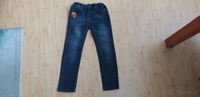 Džíny zn. DOPO-DOPO - vel. 128 - 2