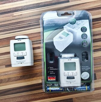 Silvercrest termostat na topná tělesa RT2000. - 2
