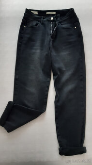 Černé džíny - vel.: L - 2