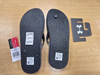Žabky Under Armour M Atlantic Dune T (černé) - 2