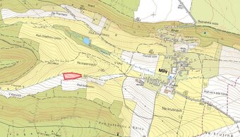 Zemědělská půda, prodej, Milý, Rakovník - 2