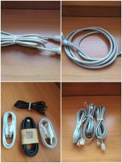 Různé kabely - na mobil, do PC, DVI, VGA ... - 2