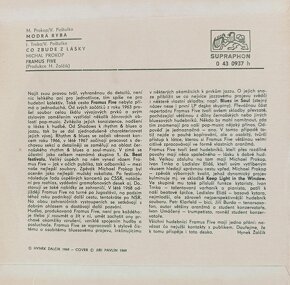 Framus Five – Modrá ryba / Co zbude z lásky (SP) - 2