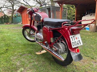 Jawa 250 panelka,  doklady - 2