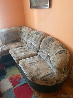 rozkládací sedací souprava - 2