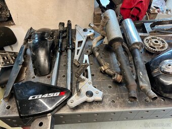 Honda CB 450s - díly - 2