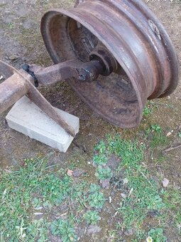 náprava na vozík - 2