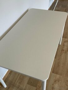 Ikea TOMMARYD jídelní stůl, bílý 130x70 cm, jako nový - 2