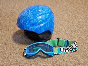 Dětská lyžařská helma Smith Antic Jr. + brýle Vagus - 2