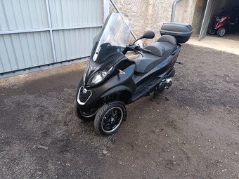 Piaggio mp3 500 ABS,ASR,kufr černá 2 cz doklady v ceně - 2