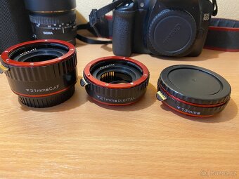 Mezikroužky 13mm/21mm/31mm pro Canon Macro Auto. - 2