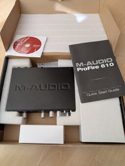 Prodám zvukovou kartu M Audio ProFire 610 - 2