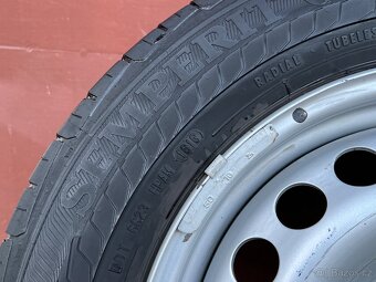 Kola VW Transporter 5x120 R16, letní gumy 205/65 R16C - 2