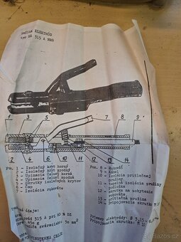 Držáky elektrod - 2