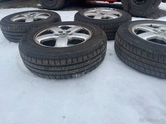 Alu kola R15 5x100 - letní obutí - 2