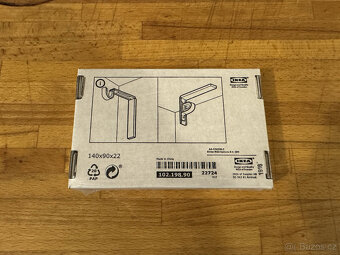 IKEA BETYDLIG Nástěnná/stropní konzole, šedá - 2