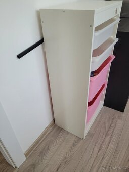 Úložny regal Ikea včetně boxů - 2