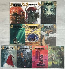 Prodám komiksy Thorgal, ceny v textu: - 2