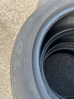 4ks Letní pneu TOYO PROXES CF2 - 225/55 R18 DOT21 - 2