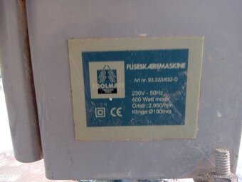 Řezačka na obklady - 2