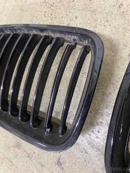 Mřížky BMW E46 předfacelift Sedan/touring Black gloss - 2