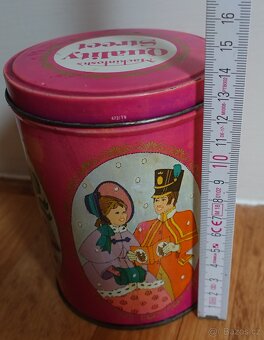 Retro plechovka Mackintosh's Quality Street – 60.–70. léta, - 2