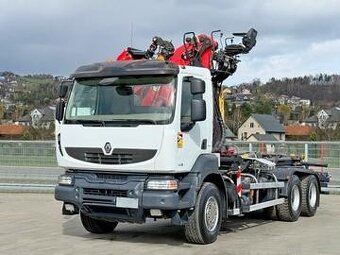 Renault Kerax 460 DXI - 6x4 - Hákový nosič kontejnerů + HR-E - 2