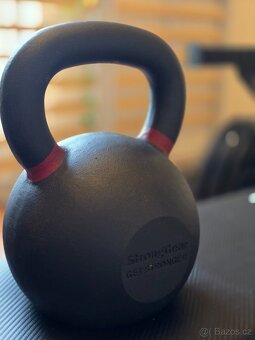 Ocelový 32kg kettlebell - 2