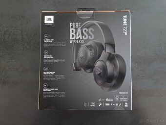 JBL Tune 720BT (černé) – jako nové, stále v záruce - 2