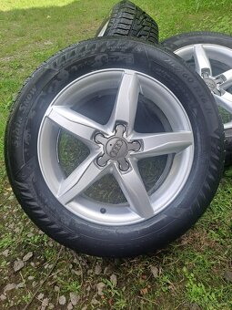 Alu kola 5x112 originál Audi 205/60 R16 - 2
