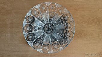 Ručně broušená křišťálová mísa Symfonie světla, -50% - 2