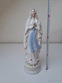 Keramická soška N.D. de Lourdes - 2