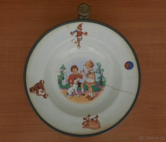 DĚTSKÝ PORCELÁNOVÝ TERMOTALÍŘ - 2