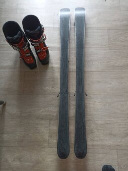 Dětské lyžařský set Rossignol 130 a boty Nordica - 2