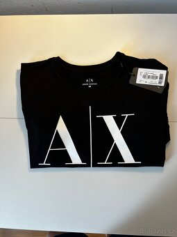 Černé tričko A[X Armani Exchange - 2