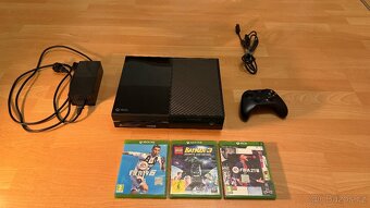 Xbox one 500gb, hry, ovladač, HDMI - 2
