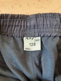 Šusťákové kalhoty vel.  128 - 2