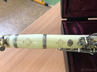 Raritný B Klarinet Buffet Crampon B11 biely - 2