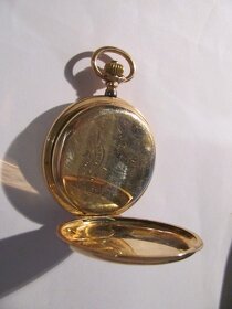 Zlaté starodávné hodinky,Monard Geneve,Rubis 17 - 2