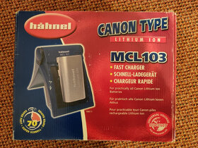 Nabíječka Li-ion Canon baterií Hahnel MCL103 - 2
