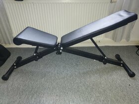 Polohovatelná fitness lavice - 2