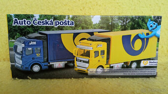 Kovovy model auta - Česka Pošta - 2