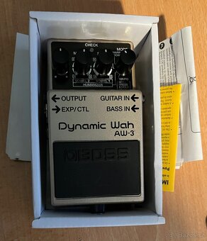 Boss AW-3 Dynamic Wah-Wah pedál pro kytaru/baskytaru - 2