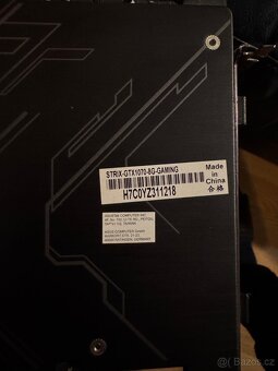 Prodám ASUS STRIX-GTX1070-8G-GAMING - 2