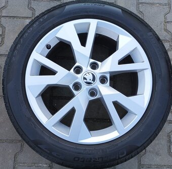Disky originální Škoda Yeti, Octavia Scout 5x112 R17 Polar - 2